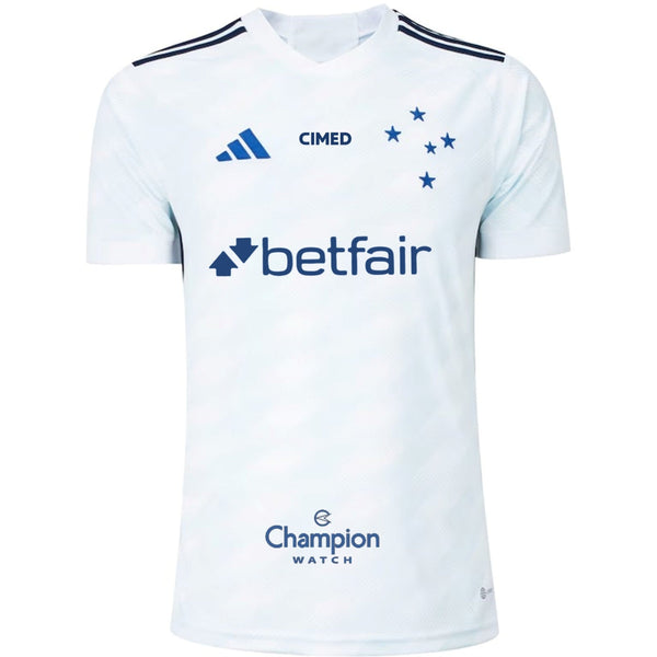Camisa Cruzeiro 23/24 II Away - Todos os Patrocínios - Versão Torcedor