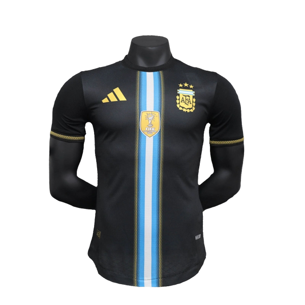 Camisa Argentina 25/26 Especial - Edição Preta - Versão Jogador