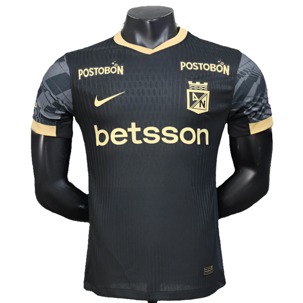 Camisa Atletico Nacional 25/26 Edição Preta - Versão Jogador