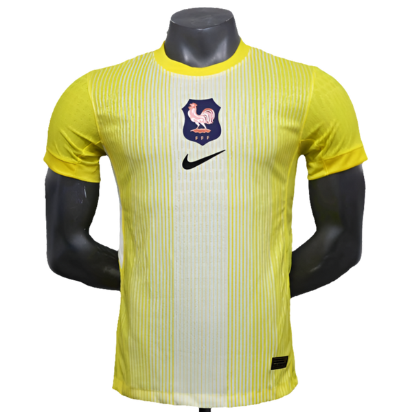 Camisa França 25/26 Goleiro - Amarelo - Versão Jogador