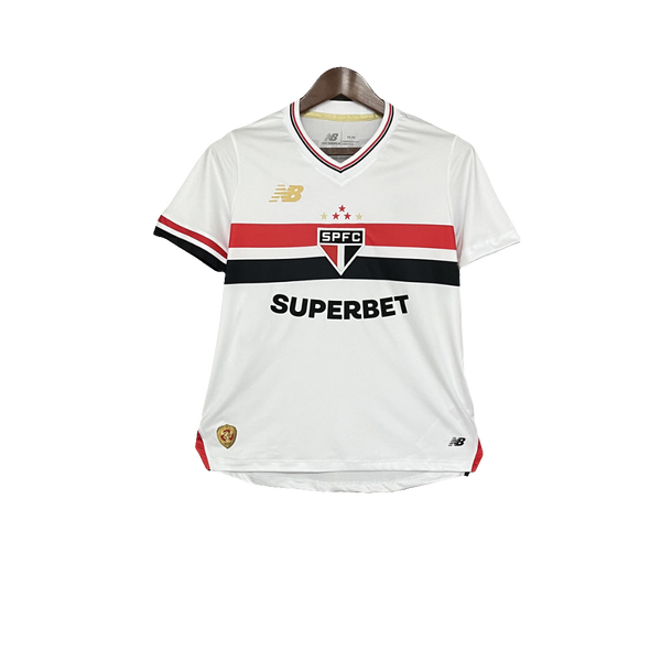 Camisa São Paulo 25/26 I Home - Patrocinado - Feminina