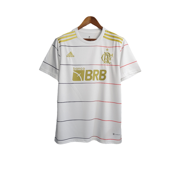 Camisa Flamengo 22/23 Edição Comemorativa - Branco - Versão Torcedor