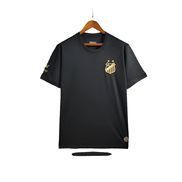Camisa Santos 25/26 Edição Comemorativa - Preto - Versão Torcedor