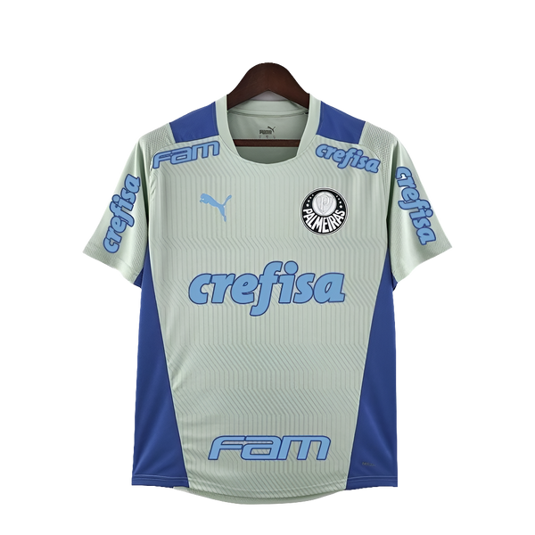 Camisa Palmeiras 22/23 Pré-Jogo - Todos os Patrocínios - Versão Torcedor