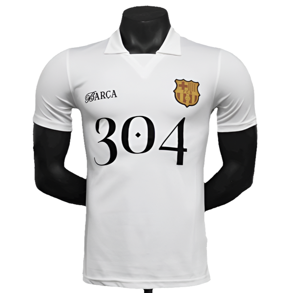 Camisa Barcelona 25/26 Edição Especial - Branco - Versão Jogador
