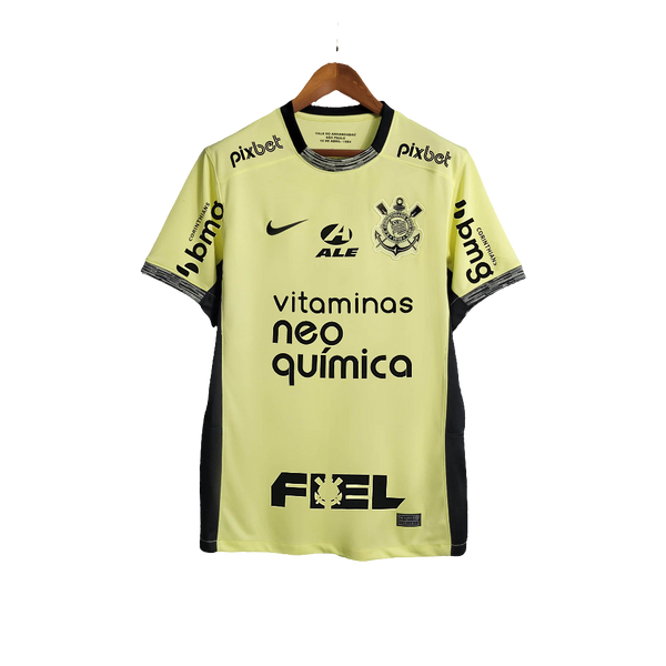 Camisa Corinthians 23/24 III Third - Todos os Patrocínios - Versão Torcedor