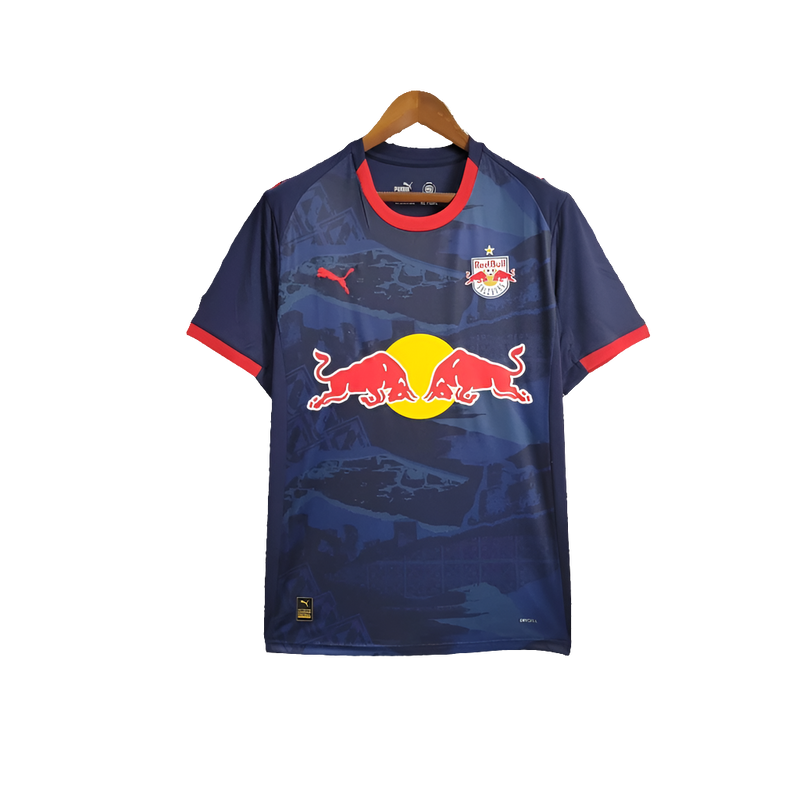 Camisa Vermelho Bull Salzburg 25/26 II Away - Versão Torcedor