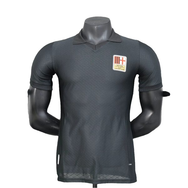Camisa AC Milan 25/26 Edição 125º Aniversário - Preto - Versão Jogador