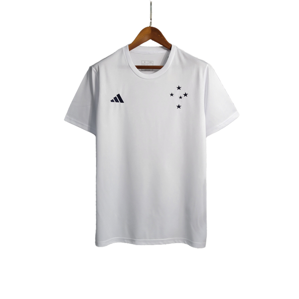 Camisa Cruzeiro 23/24 Treino - Branco - Versão Torcedor