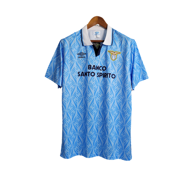 Camisa Lazio 1991 I Home - Versão Retrô